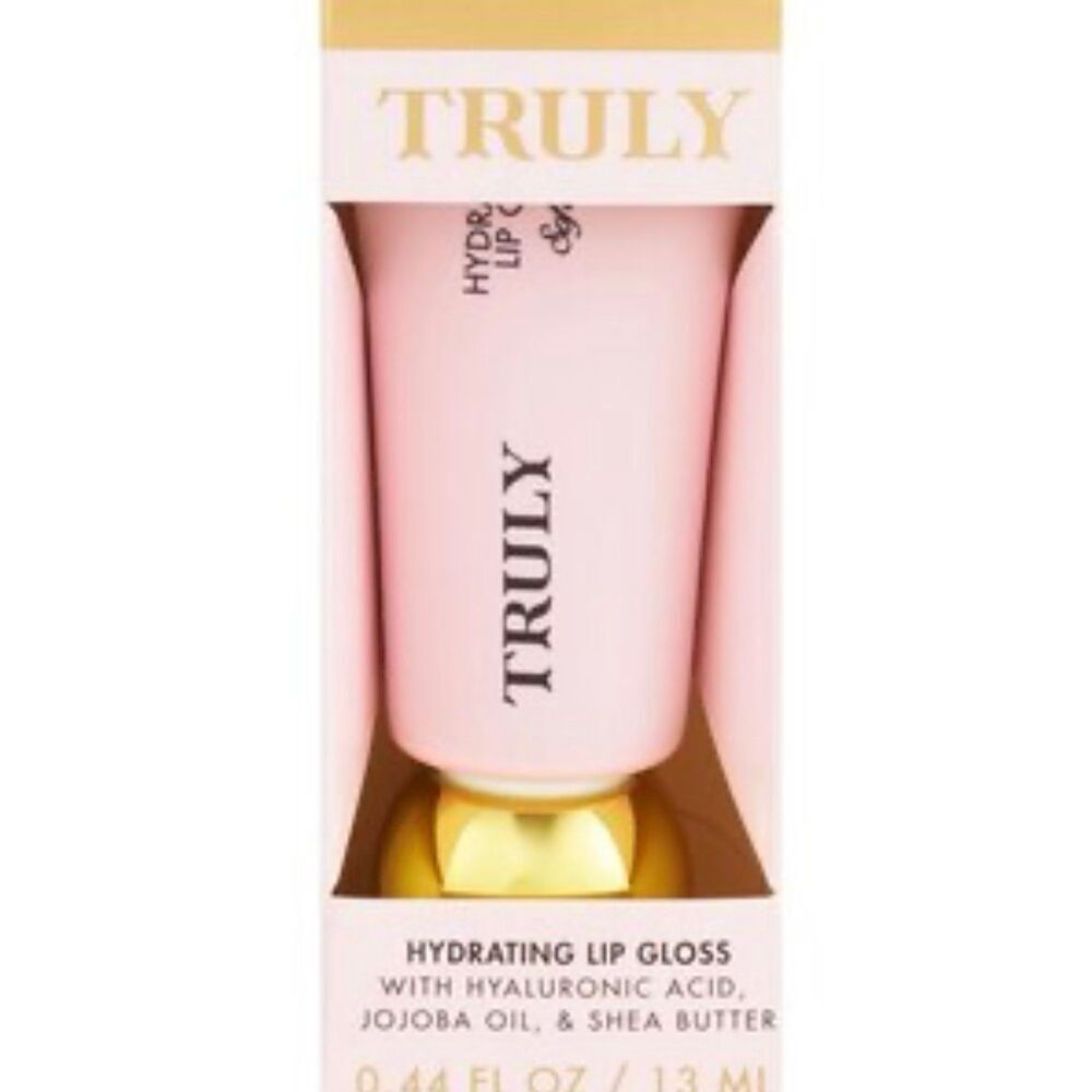 TRULY - NWT - Hydrating Tinted Lip Gloss in "Glazed Donut"/Full Size .44 fl oz